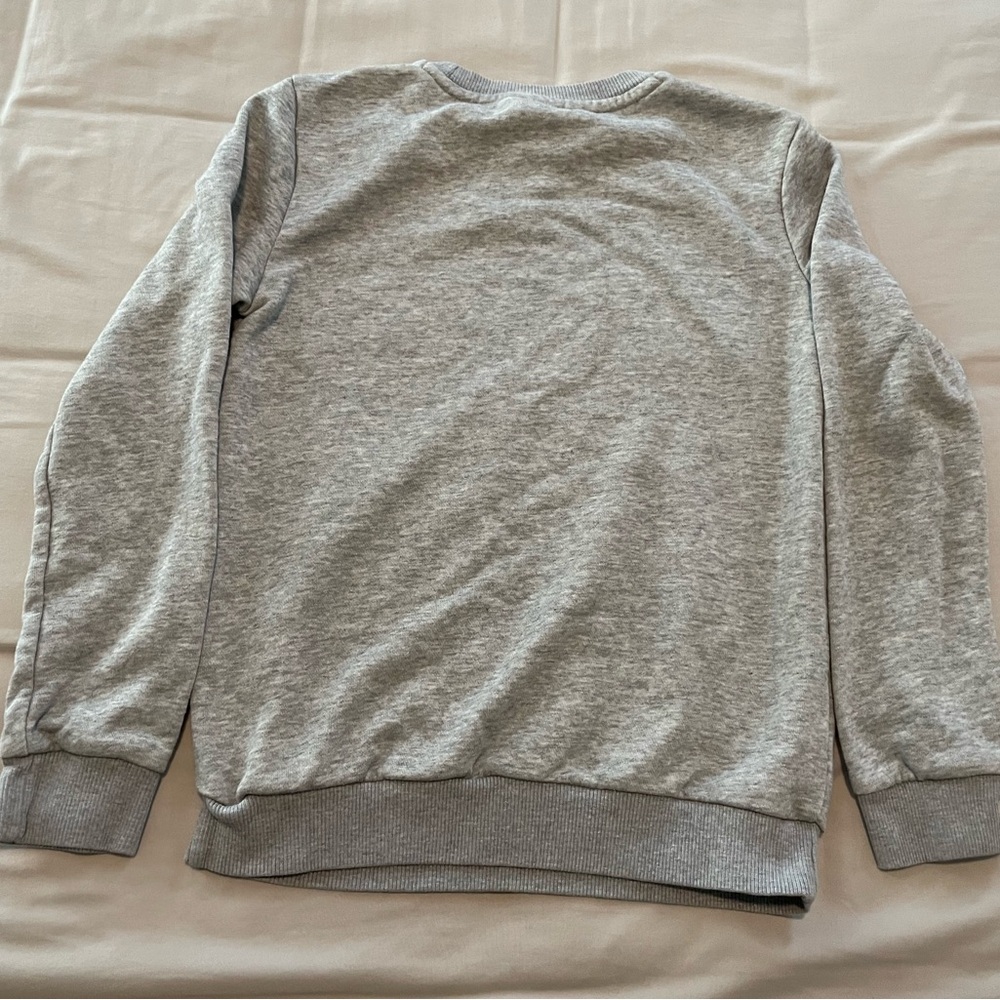 Adidas Gray Kids Sweatshirt Size S - Picture 4 of 4